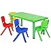 Best Choice Products Kids 5-Piece Plastic Activity Table Set with 4 Chairs, Multicolor