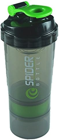 Shaker &amp; Blender Drink Bottle for Protein Powder Green
