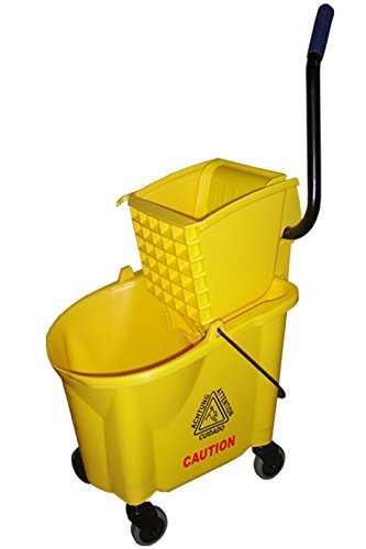 Carro Limpeza 28 L + Mop + Suporte Nobre