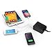 Cater 60W 5-Port Usb IQ charger Desktop Charger Charging Station PowerPort 5 for iPhone 7 / 6s / Plus, iPad Pro / Air 2 / mini, Galaxy S7 / S6 / Edge / Plus, Note 5 / 4, LG, Nexus, HTC and More