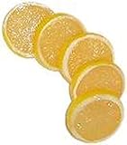 YONGER 5 Pcs Artificial Fake Lemon Slice Food Fruit Great Home Decoration (Yellow)