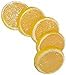 YONGER 5 Pcs Artificial Fake Lemon Slice Food Fruit Great Home Decoration (Yellow)