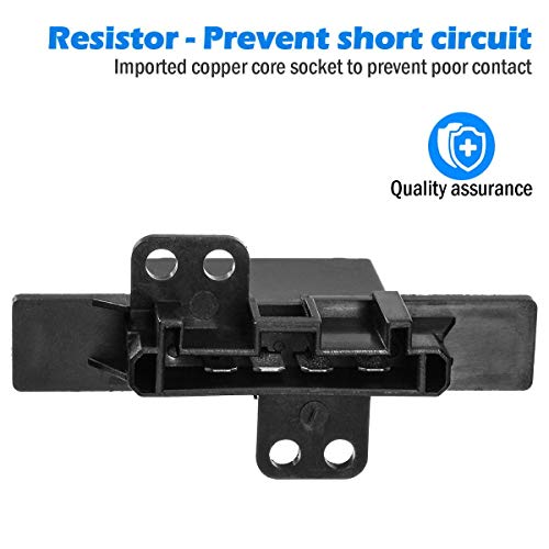PartsSquare HVAC Blower Motor Resistor RU213 3A1153 RES13026 Replacement for NISSAN 200SX 1995-1998 Compatible with NISSAN FRONTIER 1998-2004 Compatible with NISSAN LUCINO 1996-2000 Blower Resistor