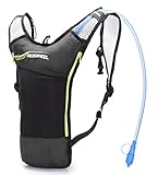 Updated Stronger Hydration Pack with 70 oz 2L Bladder for Running Hiking Riding Camping Cycling Climbing - Best Lightweight Backpack Water Bag for Runner Outdoor Bicycle & Bike Sports