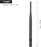 Mugast WiFi Antenna 6DBI 2.4/5G Dual Band Router SMA Wireless System view 7