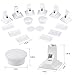 Sunnest Baby Safety Magnetic Locks for Cabinets Doors Drawers Cupboards – No Drilling, No Screws, Self Sticking, 6 Locks + 2 Keys