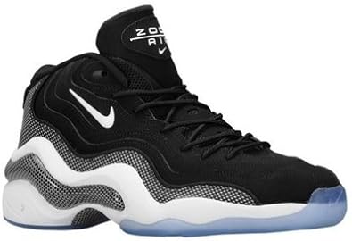 Amazon ナイキ Air Zoom Flight 96 Carbon Fiber メンズ Black White バッシュ ズームフライト96 26 5 並行輸入品 Nike ナイキ バスケットボール