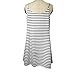 Tenworld Women Striped Beach Slip Dress Loose Party Casual Sundress Mini Dress (S = US 4),Blue,Small