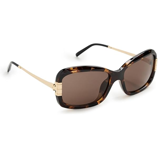 Lele Sadoughi Cat Eye Sunglasses – Tortoise Shell with Gold Accents + Soft Case Lele Sadoughi Dolly Cat Eye Sunglasses - Crystal | Editorialist main image 4