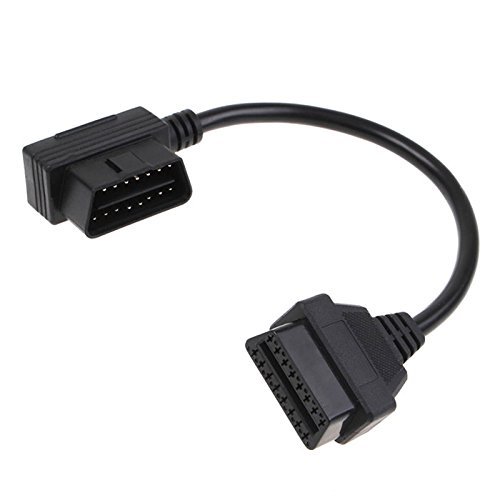 Docooler OBD-ii Obd2 16pin Male to Female Extension Cable Diagnostic Extender 30CM (30CM)