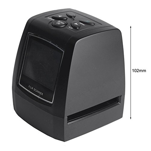 High Resolution Photo Scanner 35/135mm Slide 2.36" Digital Film Scanner