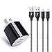 Android Charger Micro USB Cord, Wall Charger Block Fast Charge Android Phone Cable Compatible for Samsung Galaxy S7 S6 S5 J7 J8 J6 J5 J4 J3 J2 J1,LG K40 K30 K50 K20 K10 G3,Moto E4 E5 E6 G4 G5 G6 Play