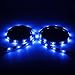 SUPERNIGHT USB Bias Lighting - LED TV Backlight Strip - 2pcs x 3.3ft 15leds 5050 RGB LED Strip Light with Remote Controller