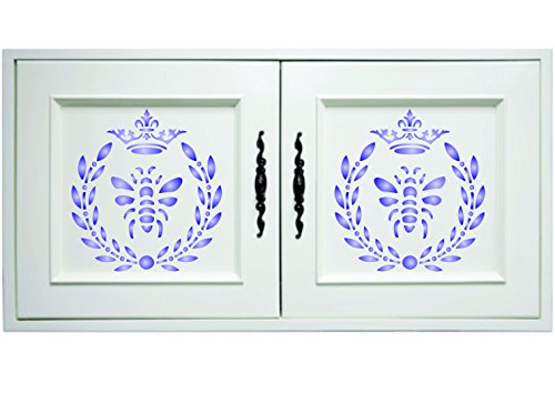 French Bee Stencil 6 X 6 5 Inch M Reusable Crown Laurel