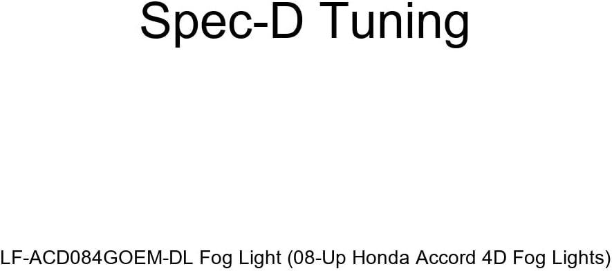 Up To 60 Discount Spec D Tuning Lf Acd084goem Dl Fog Light 08 Up Honda Accord 4d Fog Lights With 60 Off Discount Www Lentingbouw Nl