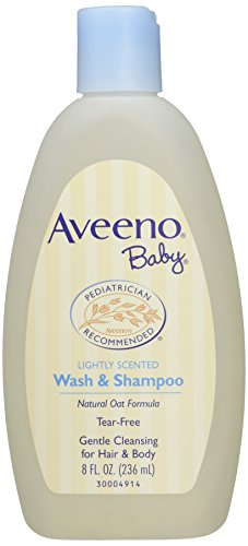 Aveeno Lightly Scented Baby Wash & Shampoo 8 oz.