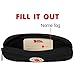 Fjallraven Men's Kånken, Black, 18 x 7.5 x 2.5 cm