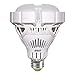 SANSI BR30 LED, 35W (300W Equiv.) LED Flood Light Bulbs Indoor,5000K Warm White,4000lm,CRI 80, Non-dimmable, E26 to E39 Adapter, Garage Basement Factory Warehouse Church Sport Hall Security Light
