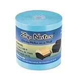 ZipNotes BLUE Refill Roll. Contains 600 3'' x 3'' Sticky Notes (Sold Per Roll)