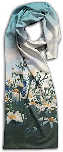 Daisies Daisy Floral Bloom Winter Light Scarf Print Soft Warm Towel Fashion Scarves Best Gift
