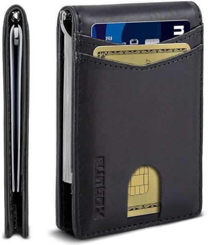 Amazon.com: Zitahli Money Clip Wallets for Men,Slim Bifold Wallet