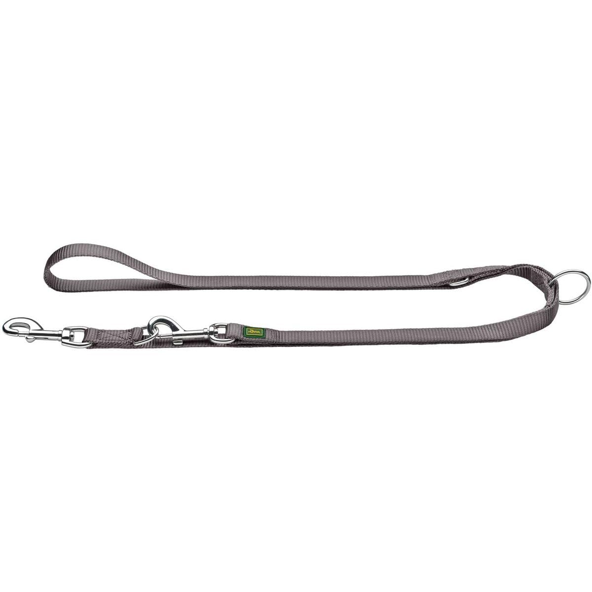HUNTER Nylon Training Lead Rope, 25/200, X-Large, Grey