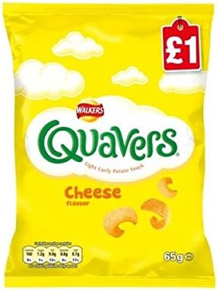 Quavers Cheese £1.00 - 58Gm - Pack of 12