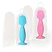 Bumco Mini Diaper Cream Spatula with Case (2-Pack) - BPA-Free Butt Spatula Baby, Soft Diaper Spatula, Diaper Cream Applicator, Mom-Invented Baby Must Haves, Diaper Bag Essentials, Butt Paste Spatula