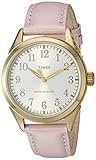 Timex Women's TW2P99100 Briarwood Terrace Light Pink Leather Strap Watch