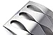 Mkono Toothbrush Razor Holder Self-Adhesive Durable Stainless Steel Stand Bathroom Accessories for Home Storage, 3Holes