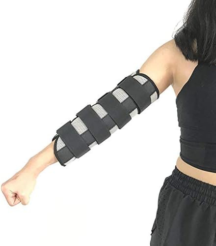 Elbow Brace Splint Arm Elbow Immobilizer for Cubital Tunnel Ulnar Nerve Brace Fracture Stabilizer Injuries Broken (L)