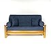 LS COVERS MIDNIGHT DENIM FULL FUTON COVER, Full Size Fits 6-8in Mattress, 54 x 75 Inch