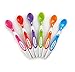 Munchkin 6-Pack Soft Tip Infant Spoons with Love A Bowls