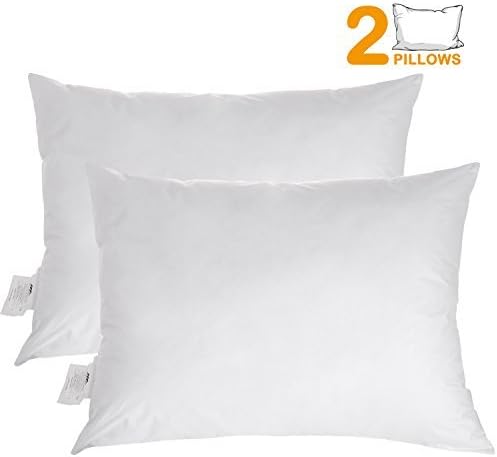 Benewell Pillow for Sleeping, 100% Cotton and Super Soft Plush Fiber Fill,Hypoallergenic &amp; Dust Mite Resistant, Five-Star Hotel Collection Bedding Pillows,Standard/King 20’’x 36’’(2 Pack)