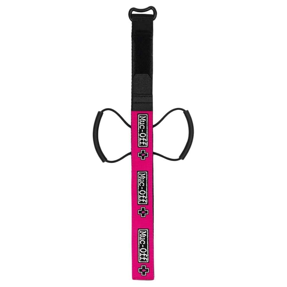 Muc Off Utility Frame Strap - Ultra-Durable Adjustable Bike Frame Strap for Tools, Tubes, and Repair Kits - Waterproof and Secure Fastener - Bike Accessories - Pink