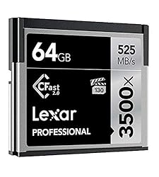 Lexar Professional 3500x 64GB CFast 2.0 Card, Up to