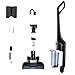 Deik Cordless Vacuum Cleaner, Lightweight Stick Vacuum Cleaner with 28.8V Li-ion Battery Powered, Rechargeable Wireless Vacuum, Cyclonic HEPA Filtration System with Bagless, 2018 Upgrated