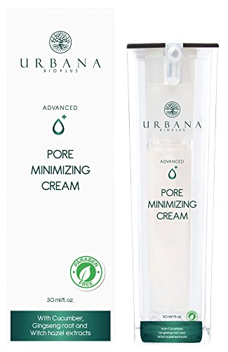 URBANA BIOPLUS Advanced Pore Minimizing Cream, Face Facial Lightweight Oil Free Moisturizer Primer Treatment Smooth Tightening Refining Acne Firm Skincare for Women, 30 ml / 1.0 fl oz