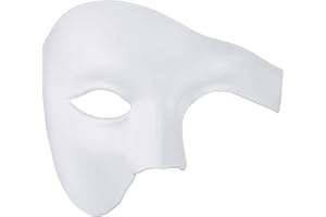 Thmyo Half Face Men's Phantom Of The Opera Vintage Design Venetian Carnival Masquerade Mask