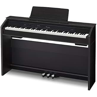 Casio PX860 BK Privia Digital Home Piano with Power Supply