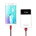 UNISAME 10Ft Extension Micro USB Bold Extra Strong Braided Charging Sync Data Cable Charger Cord for Galaxy S7 S6 Edge S5 Note 4 5 Tab, Moto G X, HTC and more