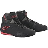 Alpinestars Sektor Vented Shoes - Black/Gray/Red - 13.5