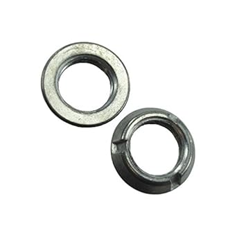 3 8 16 Zinc Plated Tri Groove Nuts Pack Of 12 Eye Nuts Amazon Com Industrial Scientific