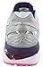 ASICS Women's Gel-Kayano 23 Running Shoe, Silver/Pink Glow/Parachute Purple, 9 M US