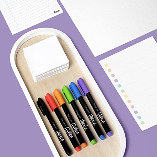 Tackie Markers Smudge Free, Wet Erase Pens for Dry Erase, Acrylic and