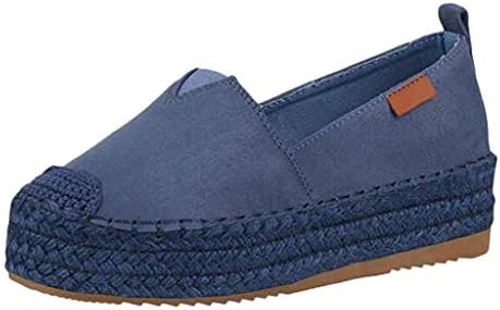 Meigeanfang Shoes for Women Comfort Round Toe Wild Women Espadrilles Casual Shoes