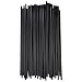 Choice Stirrers/Sip Straws for Coffee, Cocktail 7 1/2" Unwrapped (Black, 1 000)