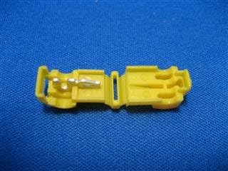Yellow 12-10 Gauge Made In the USA 953 T Tap Connectors 100 pieces.