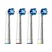 Sebikam 8pcs Replacement Toothbrush Heads- Replacement toothbrush head for Oral-B Electric Toothbrushes- Pack of 8 Rounded soft heads for Oral-B Electric Toothbrushes