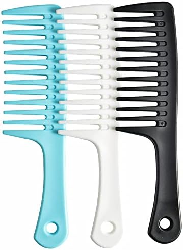 ELECDON Wide Tooth Comb and Large Hair Detangling Comb, Durable